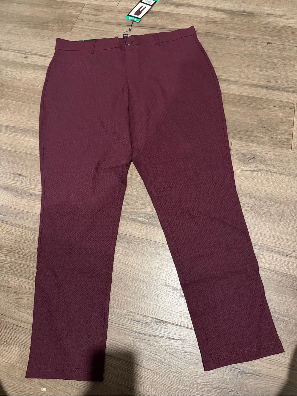 Women’s Mario Serrani Textured Pull On Pants Size XL